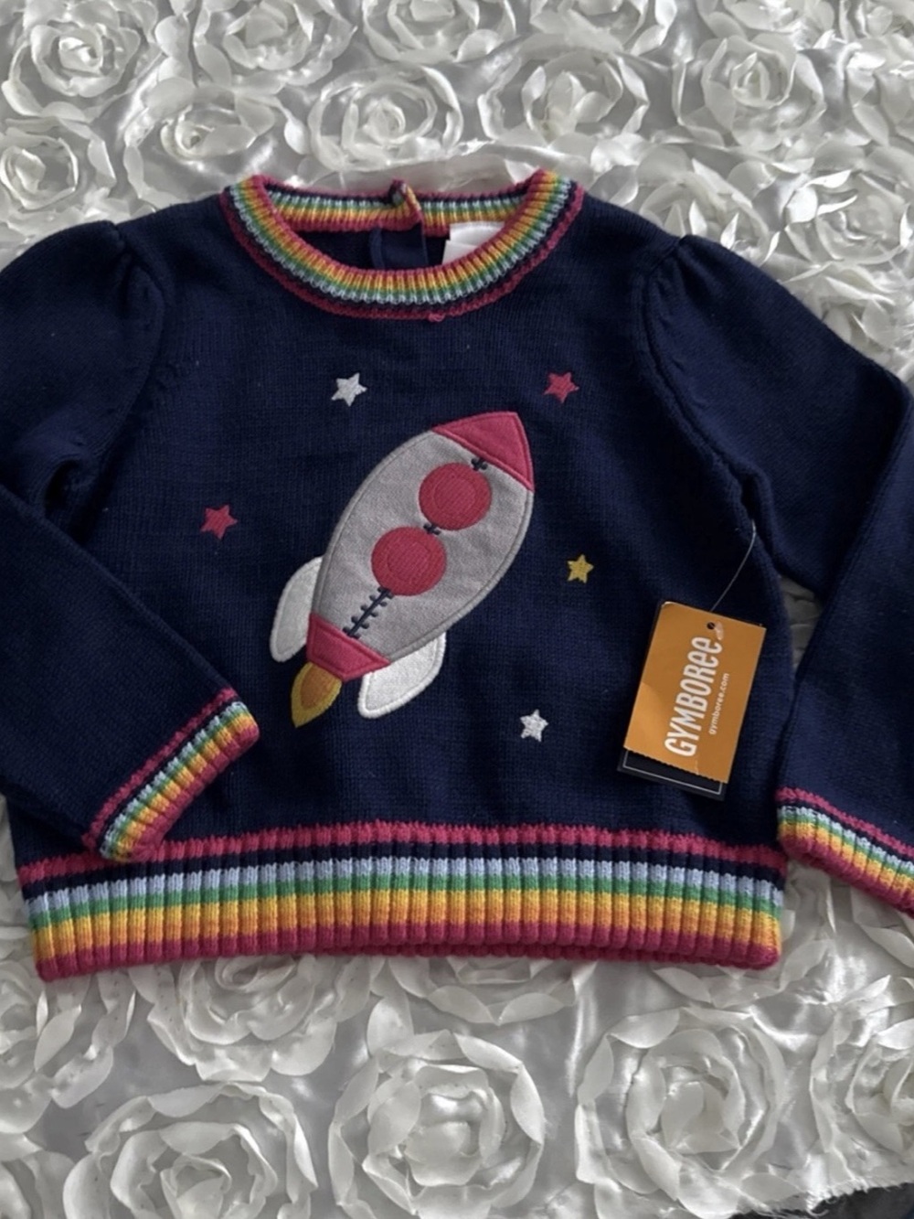 Gymboree Rocket Sweater Baby 18-24M NWT